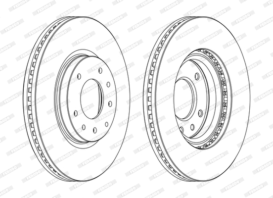 Brake Disc (DDF1768C)