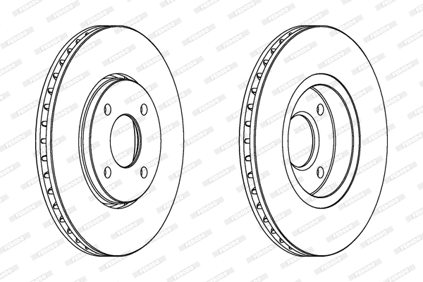 Brake Disc (DDF337)