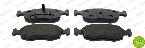 Brake Pad Set, disc brake (FDB579)