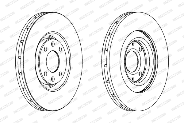 Brake Disc (DDF1065)