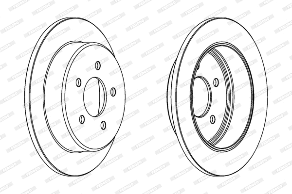 Brake Disc (DDF1378)