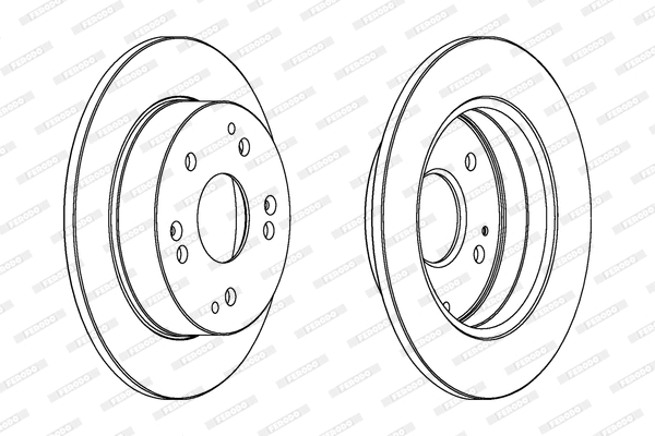 Brake Disc (DDF1861)
