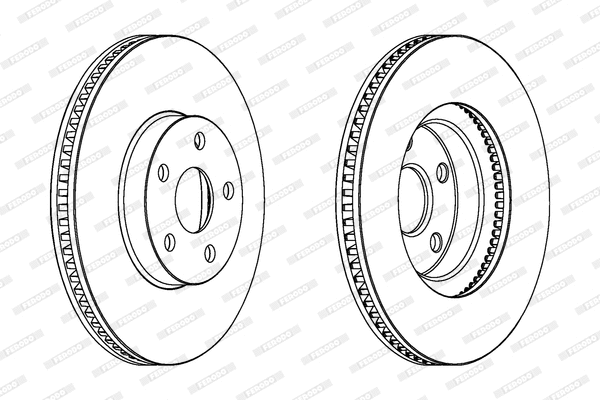Brake Disc (DDF1484)