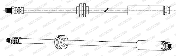 Brake Hose (FHY2687)