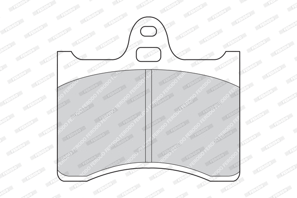 Brake Pad Set, disc brake (FDB196)