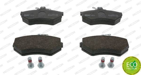 Brake Pad Set, disc brake (FDB1289)