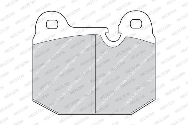 Brake Pad Set, disc brake (FDB192)