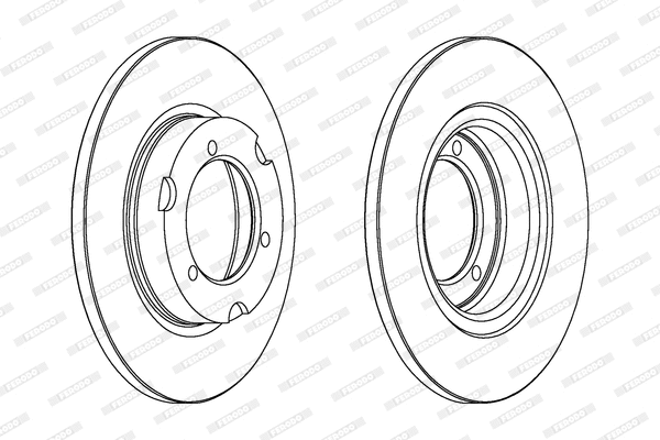 Brake Disc (DDF024)