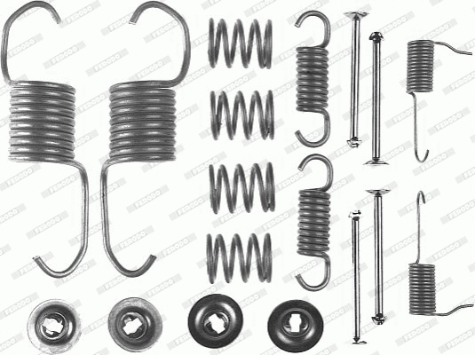 Accessory Kit, brake shoes (FBA185)