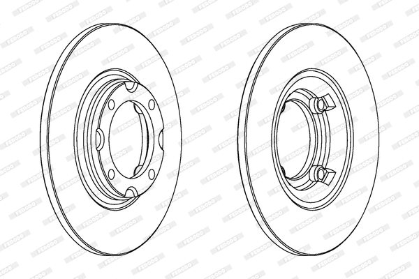 Brake Disc (DDF536)