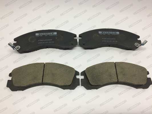 Brake Pad Set, disc brake (FDB4689QS)