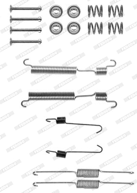 Accessory Kit, brake shoes (FBA251)