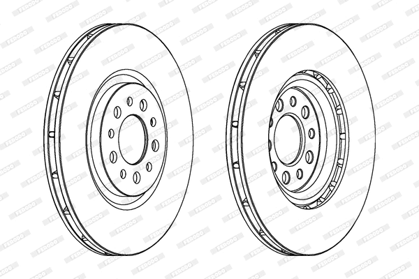 Brake Disc (DDF1453)