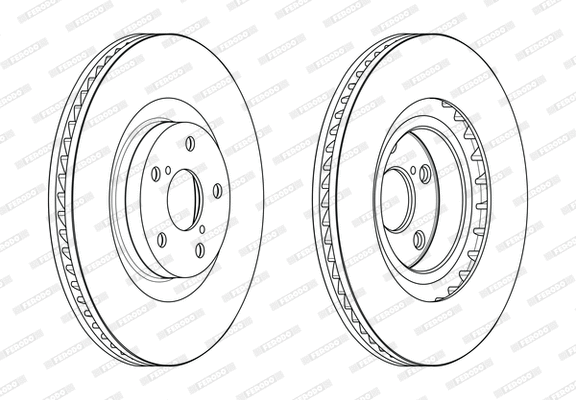 Brake Disc (DDF2496RC-1)