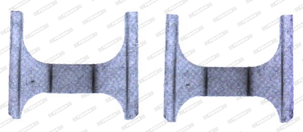 Accessory Kit, disc brake pad (FBA576)