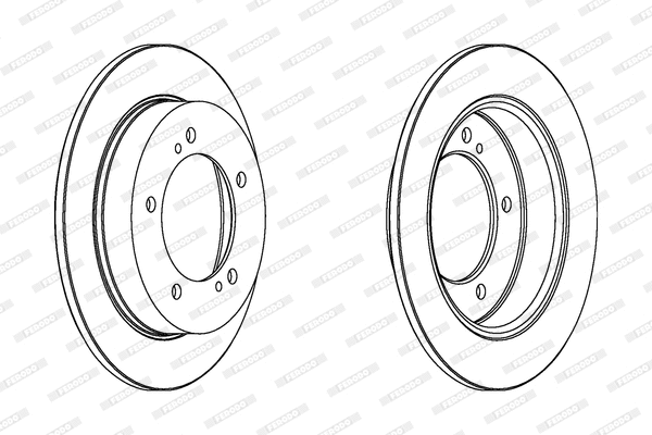 Brake Disc (DDF351)