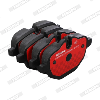 Brake Pad Set, disc brake (FDB4376-S)