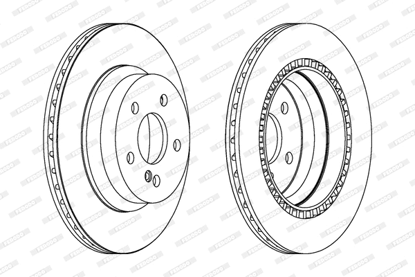 Brake Disc (DDF1672)
