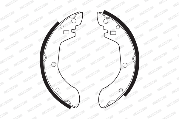 Brake Shoe Set (FSB134)