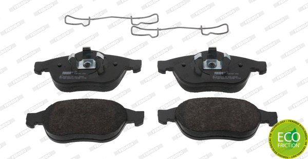 Brake Pad Set, disc brake (FDB1441)