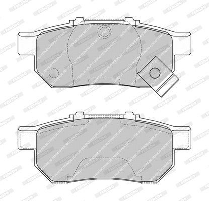 Brake Pad Set, disc brake (FDB4273-D)