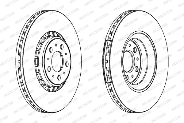 Brake Disc (DDF1371C-1)