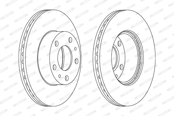 Brake Disc (DDF767)