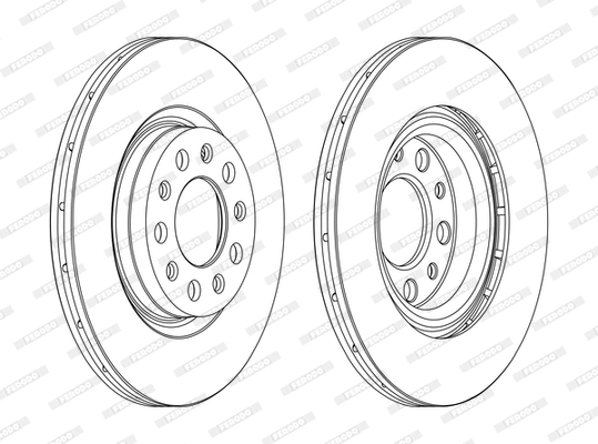 Brake Disc (DDF1456C)