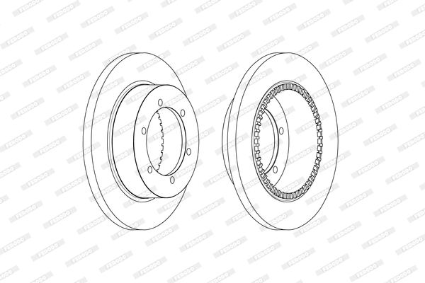 Brake Disc (FCR369A)
