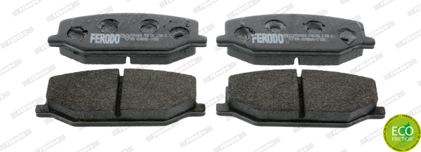 Brake Pad Set, disc brake (FDB396)