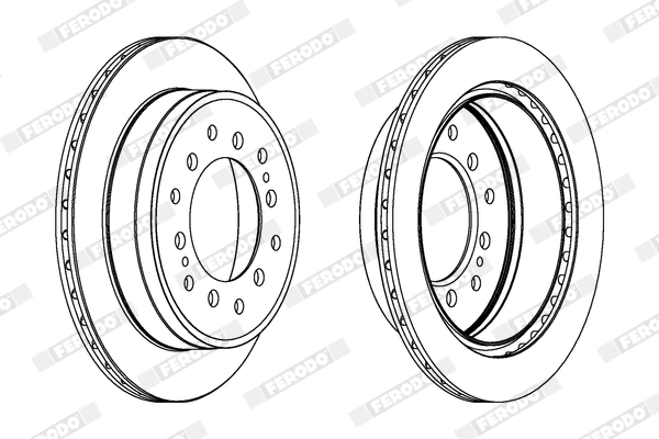 Brake Disc (DDF1743X)