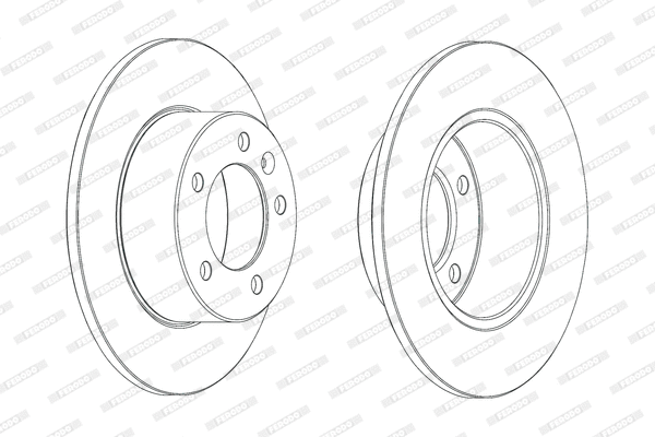 Brake Disc (DDF1975C)