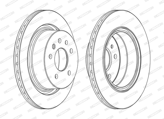 Brake Disc (DDF1366C)