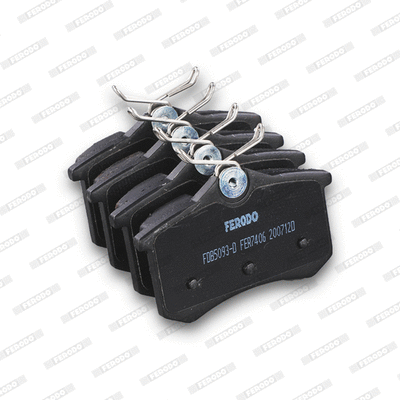 Brake Pad Set, disc brake (FDB5093-D)