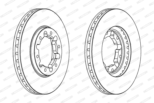 Brake Disc (DDF1552)