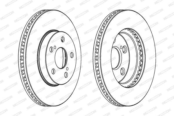 Brake Disc (DDF992)