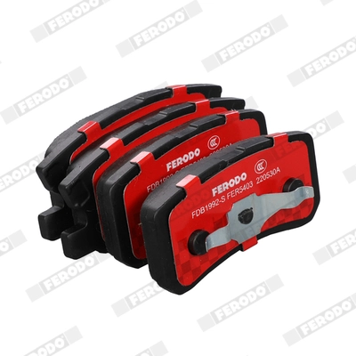 Brake Pad Set, disc brake (FDB1992-S)