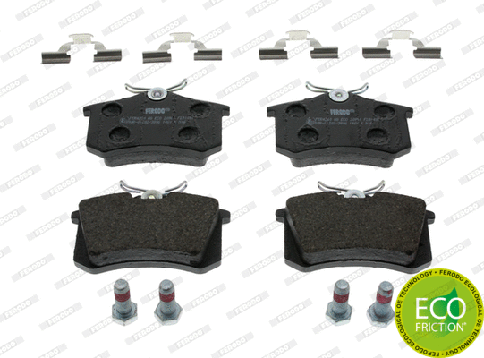 Brake Pad Set, disc brake (FDB1491)