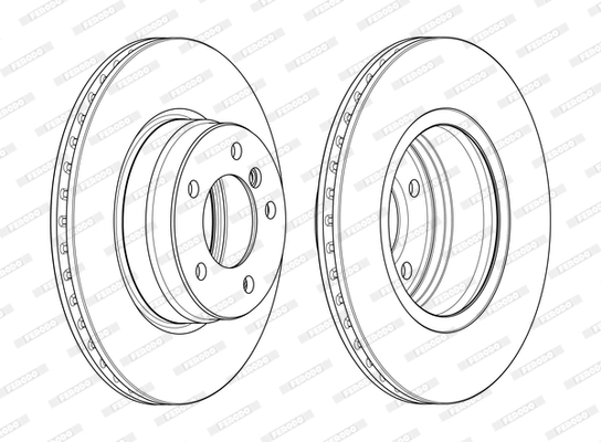 Brake Disc (DDF1241C-D)
