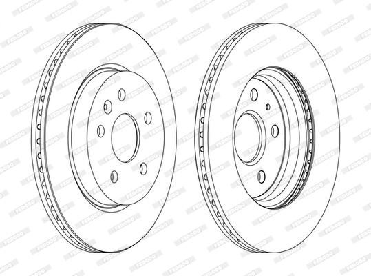 Brake Disc (DDF1805P-D)