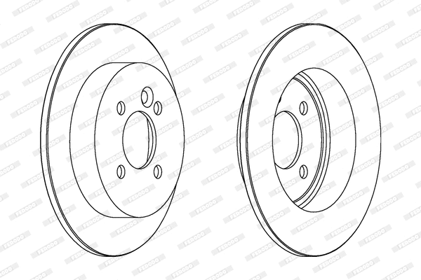Brake Disc (DDF1128)