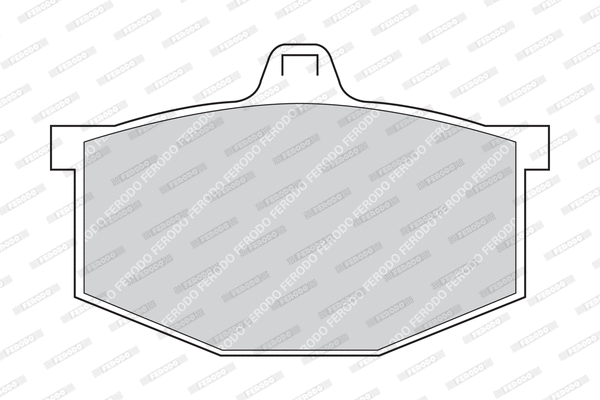 Brake Pad Set, disc brake (FDB176)