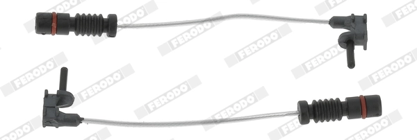 Warning Contact, brake pad wear