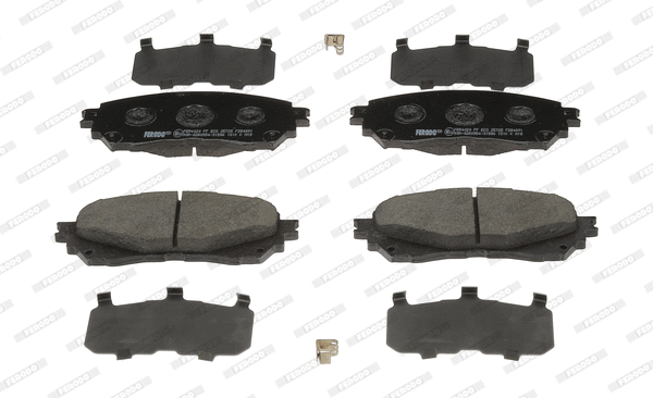Brake Pad Set, disc brake (FDB4891)