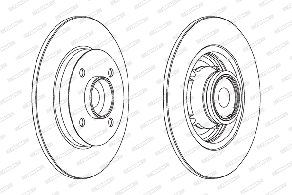 Brake Disc (DDF1560-1)