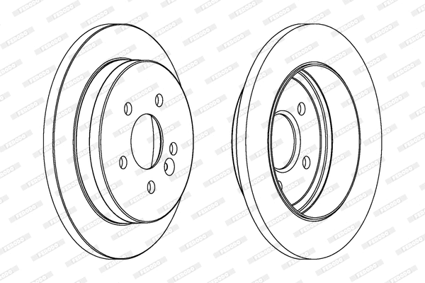 Brake Disc (DDF1037)