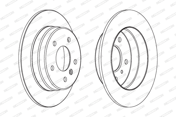 Brake Disc (DDF1362)