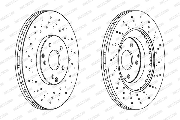 Brake Disc (DDF1582)
