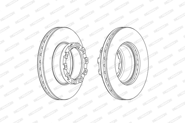 Brake Disc (FCR358A)