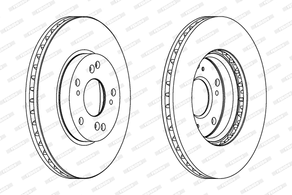 Brake Disc (DDF1557)